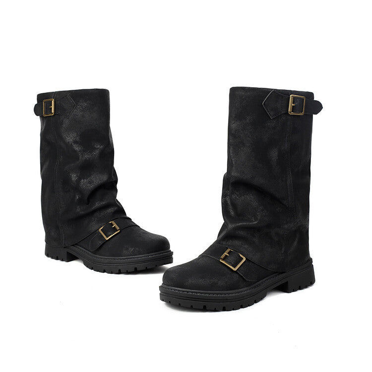 Vintage inspirierte Orthopädische Stiefel