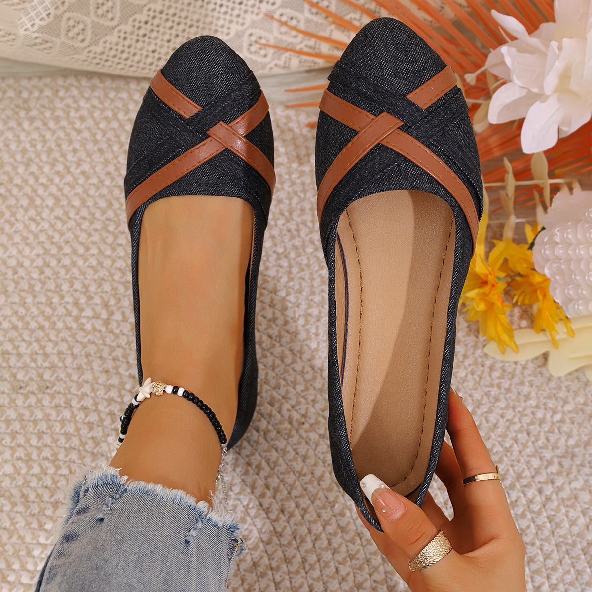 Vintage inspirierte Orthopädische Schuhe
