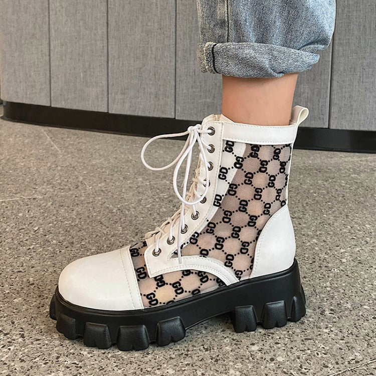 Vintage inspirierte Orthopädische Stiefel