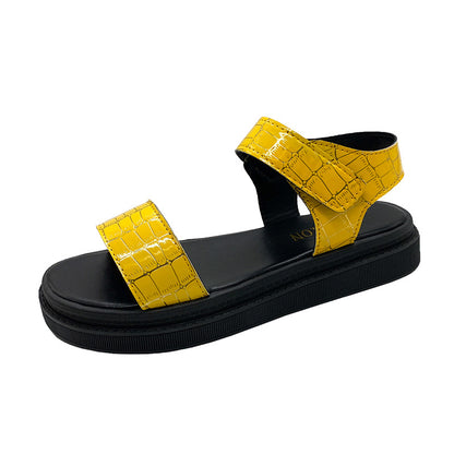 Vintage inspirierte Orthopädische Sandalen