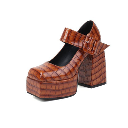 Vintage inspirierte Orthopädische Absatzschuhe