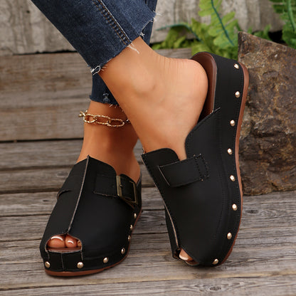 Vintage inspirierte Orthopädische Sandalen