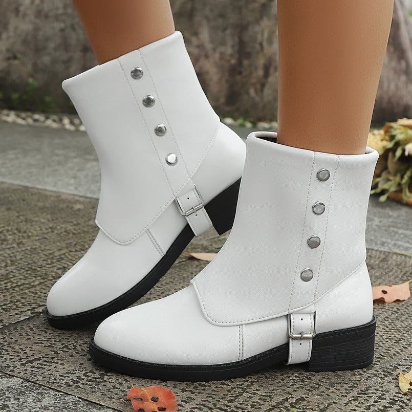 Vintage inspirierte Orthopädische Stiefel