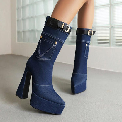 Schicke Orthopädische Stiefel mit einzigartigem Design