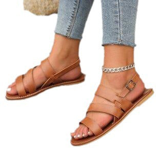 Vintage inspirierte Orthopädische Sandalen
