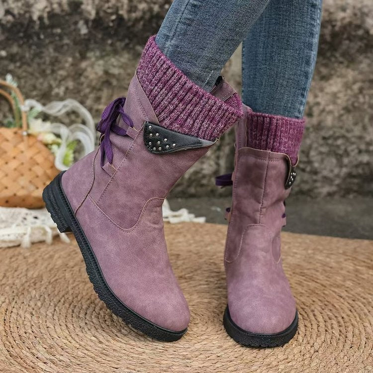 Anmutige Orthopädische Stiefel für modernen Look