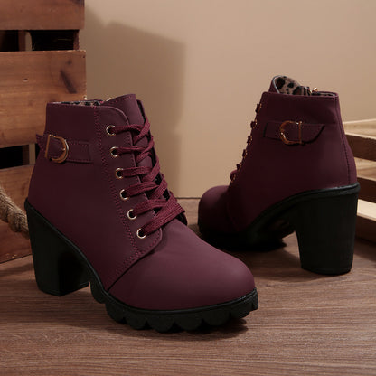 Vintage inspirierte Orthopädische Stiefel