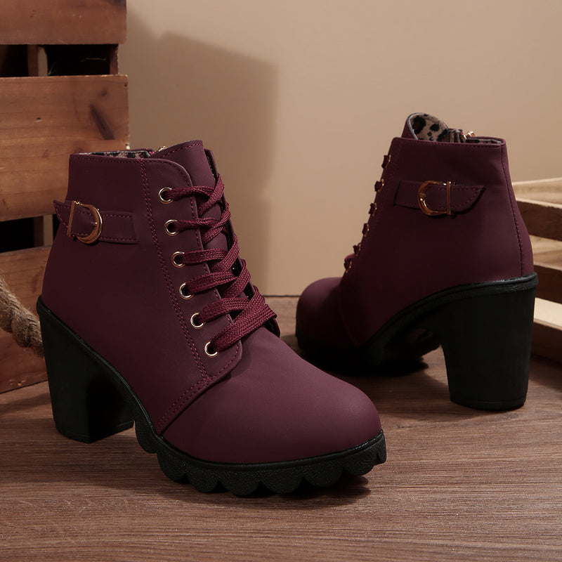 Vintage inspirierte Orthopädische Stiefel