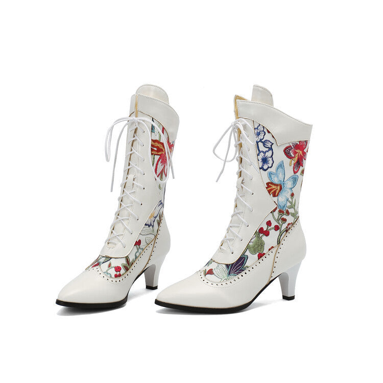 Vintage inspirierte Orthopädische Stiefel