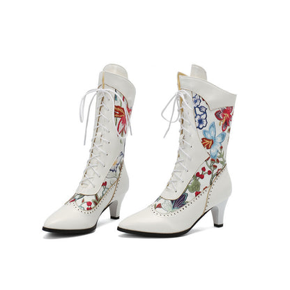 Vintage inspirierte Orthopädische Stiefel
