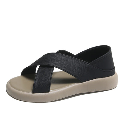 Klassische Orthopädische Sandalen mit zeitlosem Stil