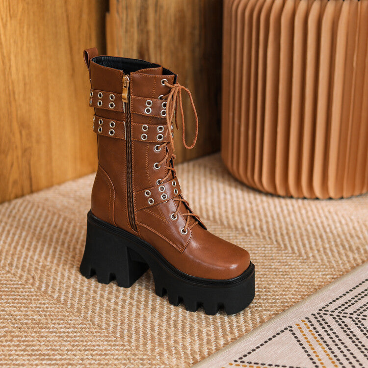Klassische Orthopädische Stiefel mit zeitlosem Stil