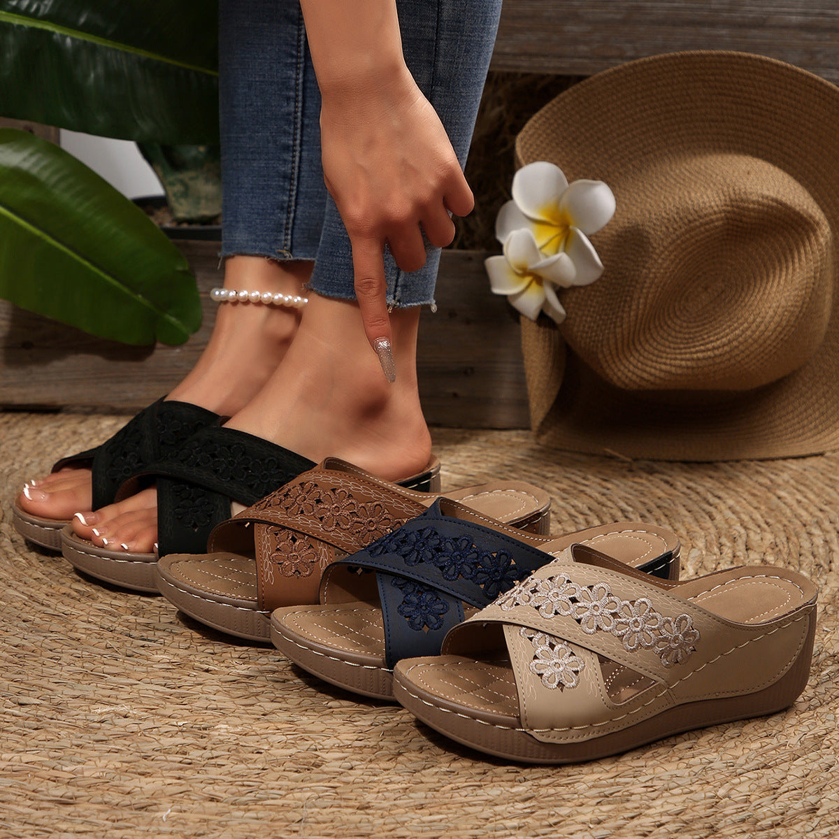 Elegante Orthopädische Sandalen für jeden Schritt