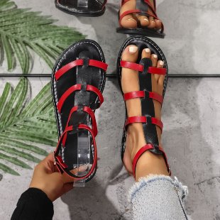 Vintage inspirierte Orthopädische Sandalen
