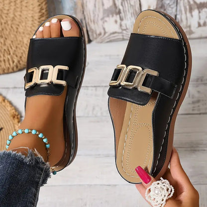 Anmutige Orthopädische Sandalen für modernen Look