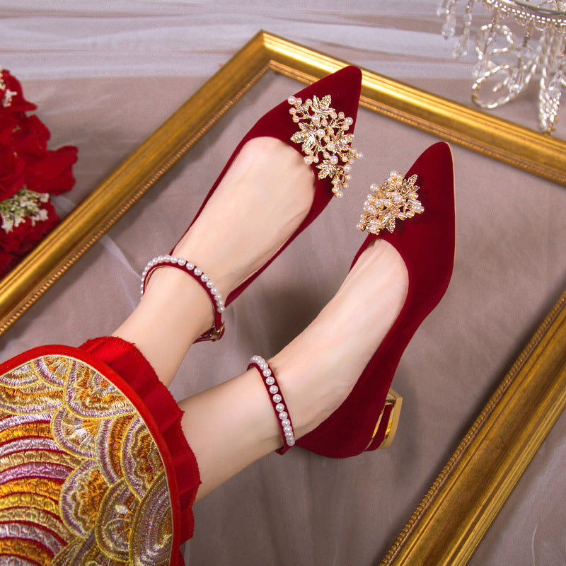 Vintage inspirierte Orthopädische Absatzschuhe