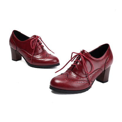 Vintage inspirierte Orthopädische Schuhe