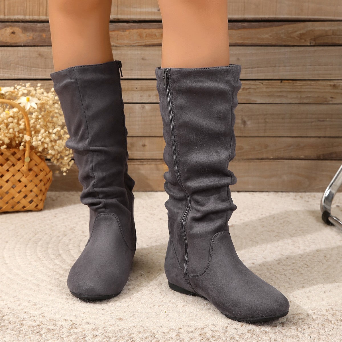 Klassische Orthopädische Stiefel mit zeitlosem Stil
