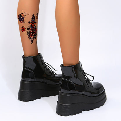 Vintage inspirierte Orthopädische Stiefel