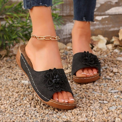 Vintage inspirierte Orthopädische Sandalen