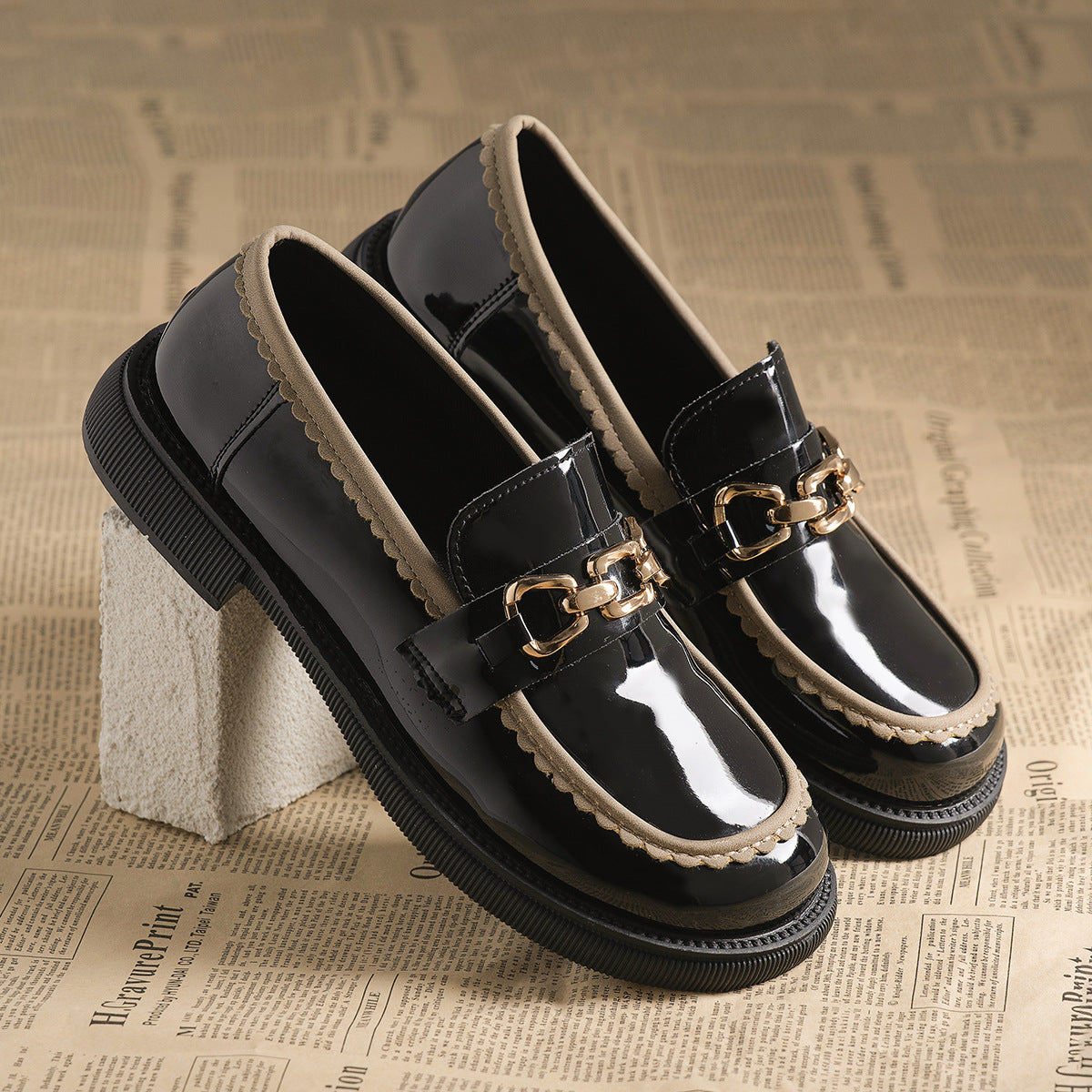 Vintage inspirierte Orthopädische Schuhe