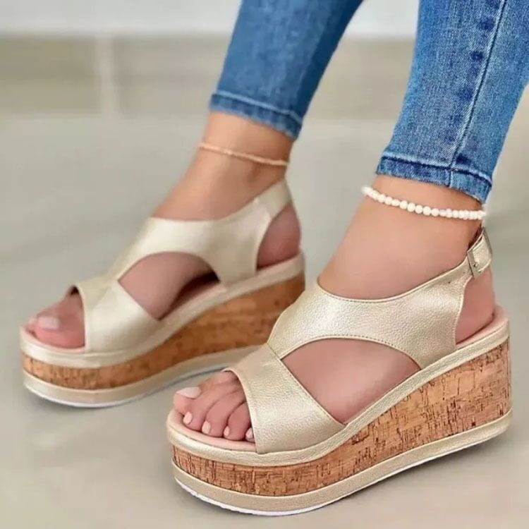 Vintage inspirierte Orthopädische Sandalen