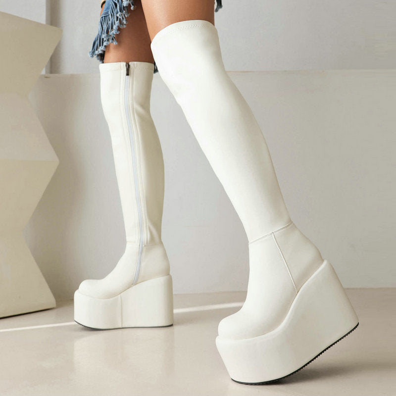 Anmutige Orthopädische Stiefel für modernen Look