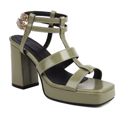 Vintage inspirierte Orthopädische Sandalen