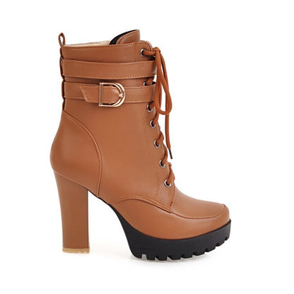 Vintage inspirierte Orthopädische Stiefel