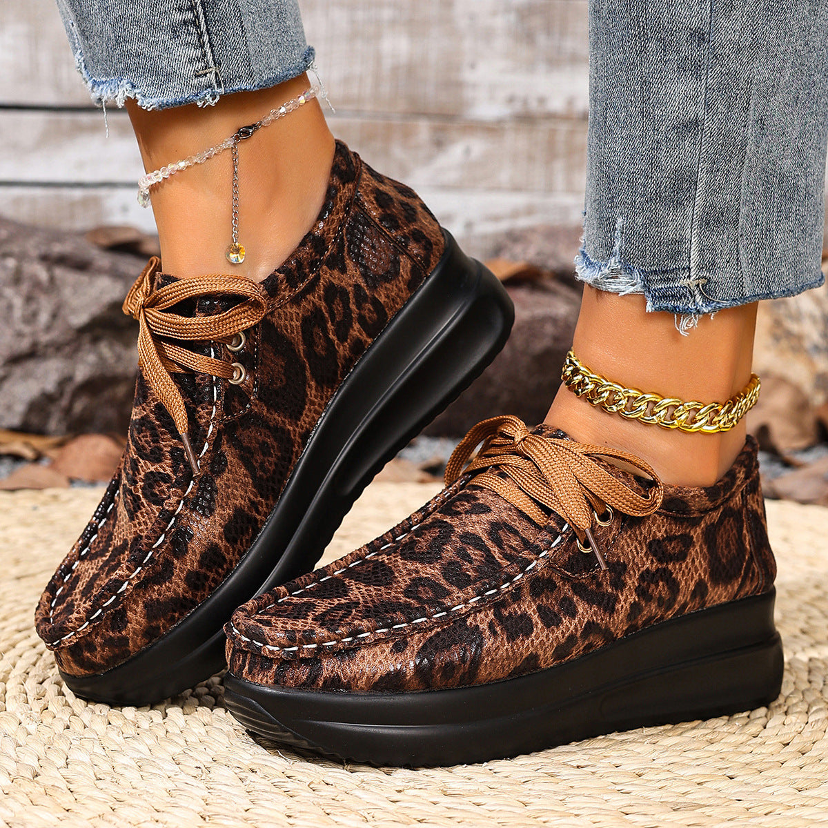 Vintage inspirierte Orthopädische Schuhe