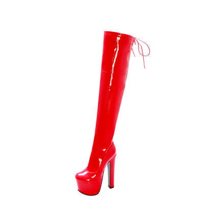 Vintage inspirierte Orthopädische Stiefel