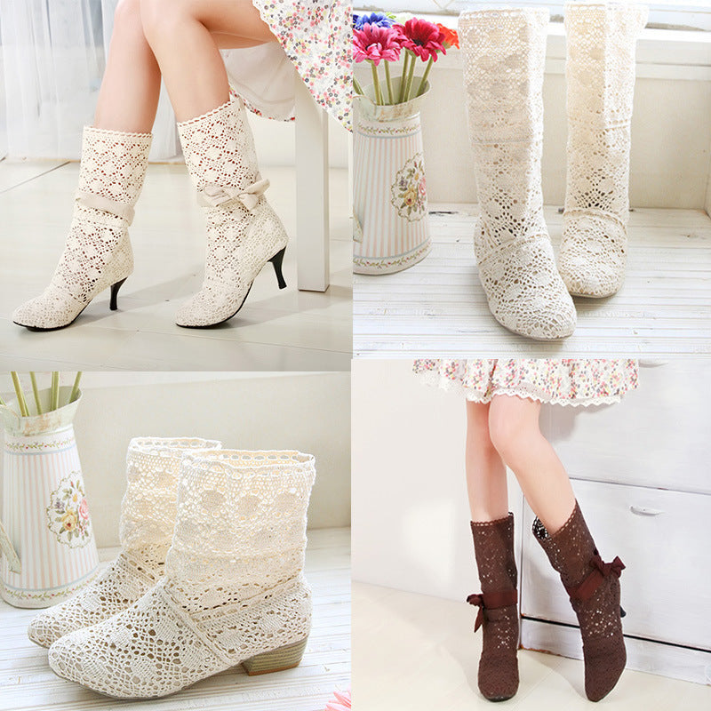 Vintage inspirierte Orthopädische Stiefel