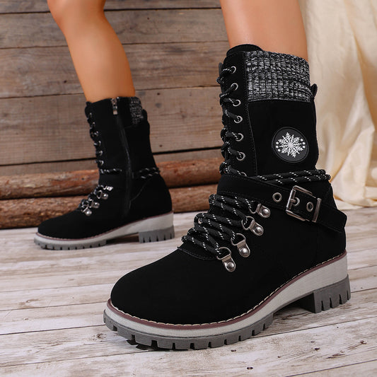 Schicke Orthopädische Stiefel mit einzigartigem Design