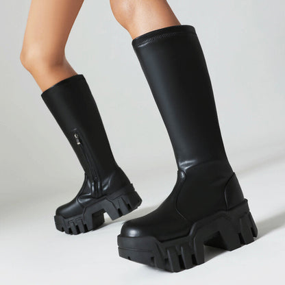 Klassische Orthopädische Stiefel mit zeitlosem Stil
