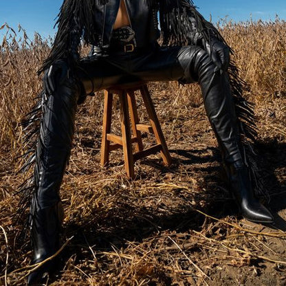Vintage inspirierte Orthopädische Stiefel