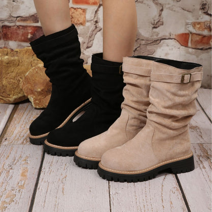 Vintage inspirierte Orthopädische Stiefel