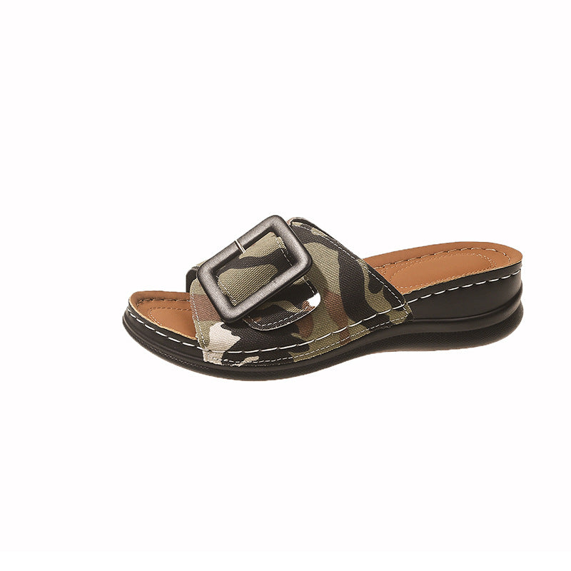 Klassische Orthopädische Sandalen mit zeitlosem Stil