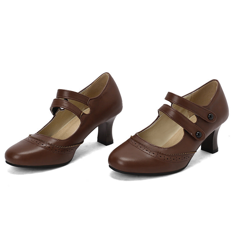 Vintage inspirierte Orthopädische Schuhe