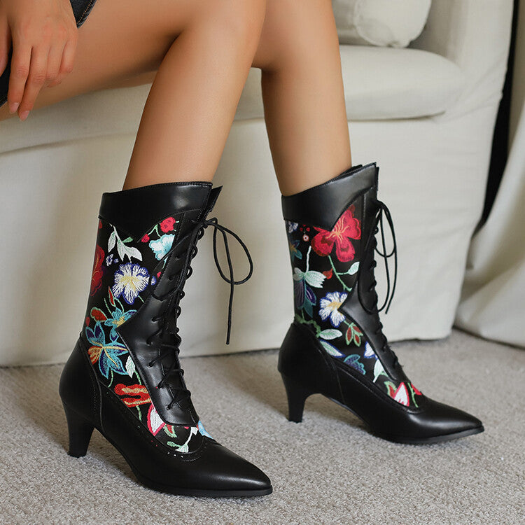 Vintage inspirierte Orthopädische Stiefel