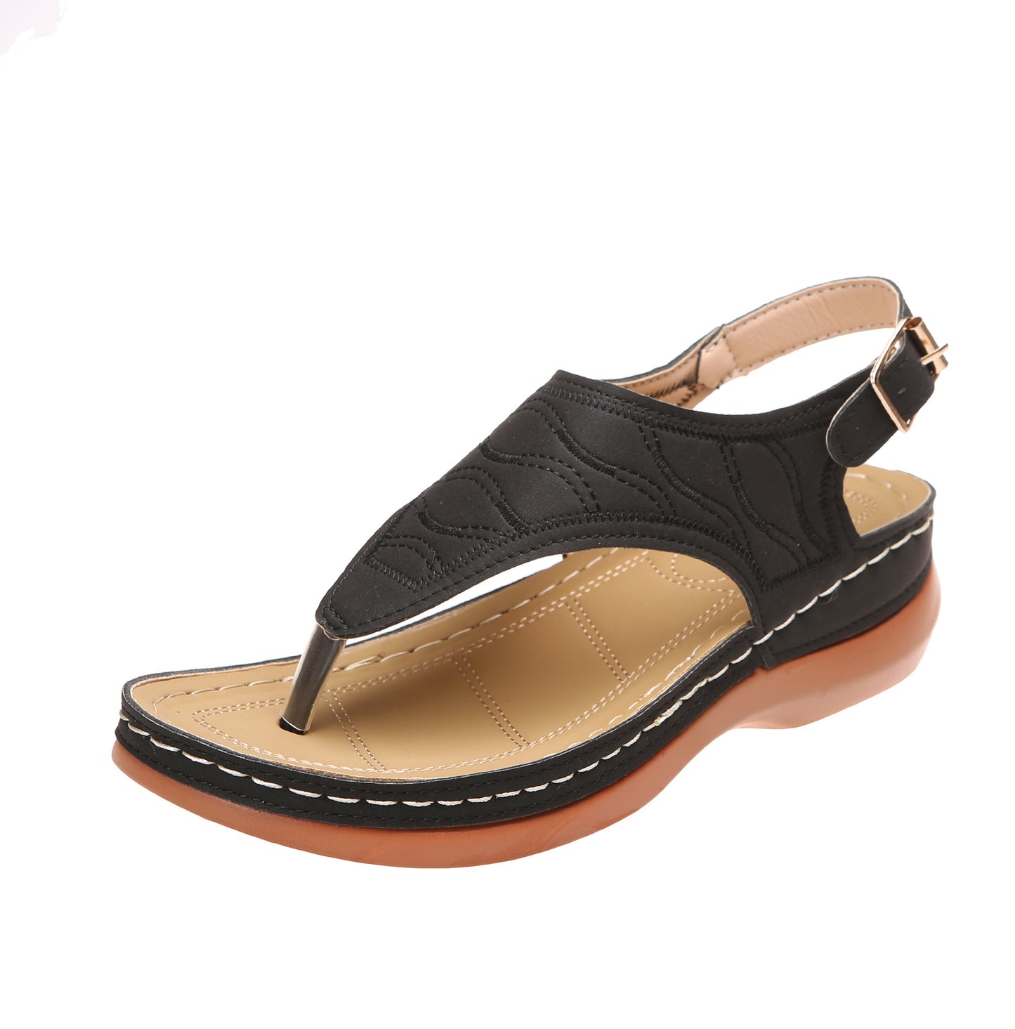 Vintage inspirierte Orthopädische Sandalen