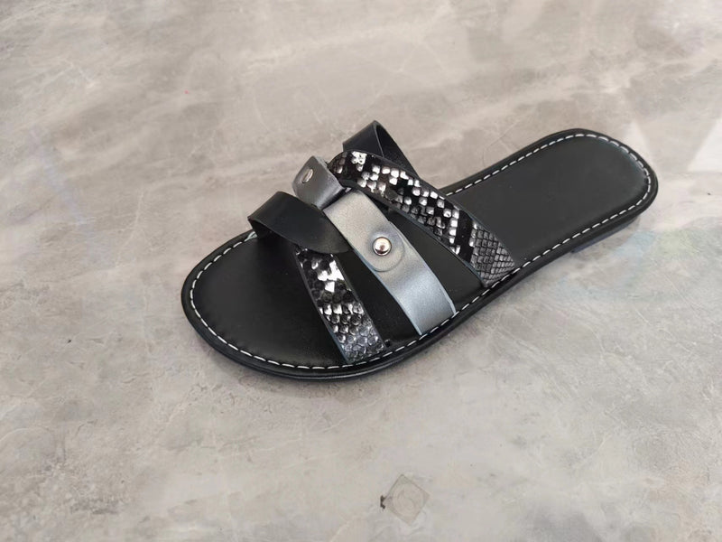 Klassische Orthopädische Sandalen mit zeitlosem Stil