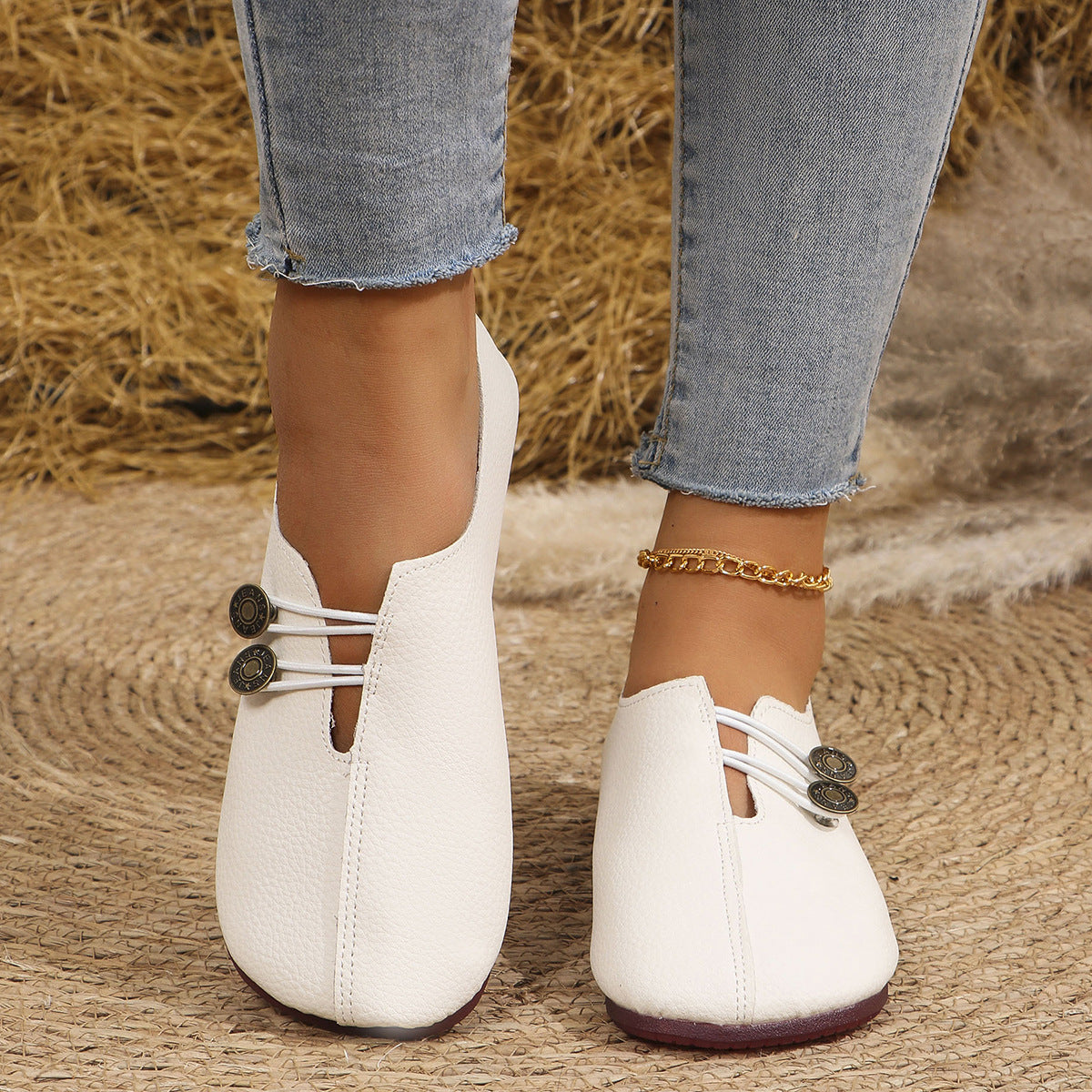 Klassische Orthopädische Schuhe mit zeitlosem Stil