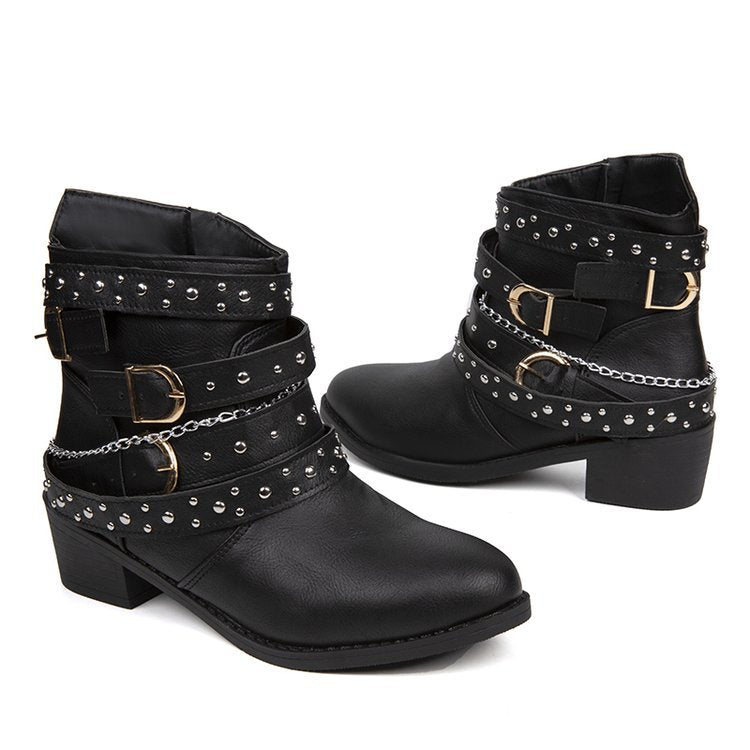 Klassische Orthopädische Stiefel mit zeitlosem Stil