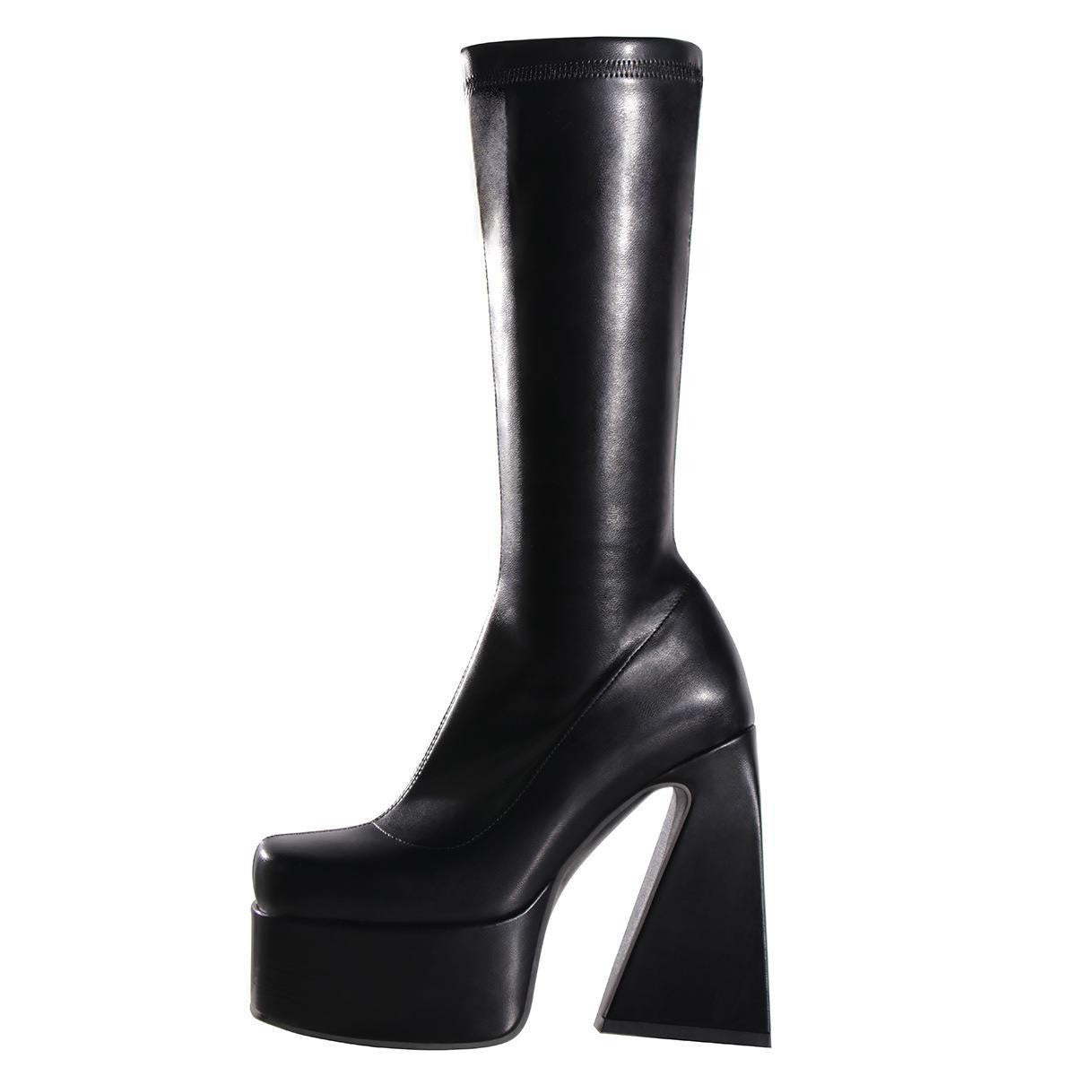 Klassische Orthopädische Stiefel mit zeitlosem Stil