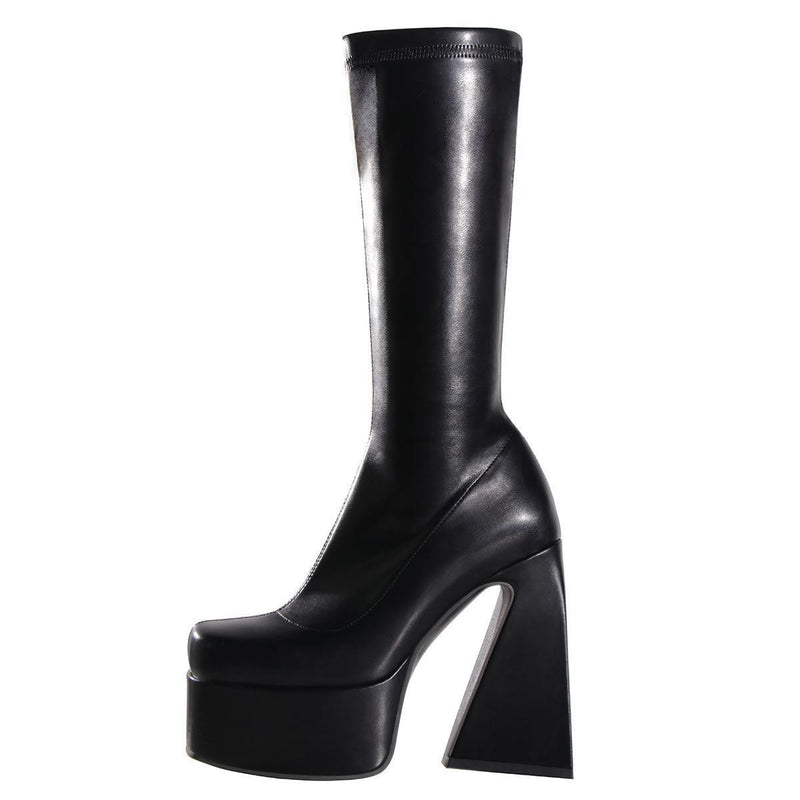 Klassische Orthopädische Stiefel mit zeitlosem Stil