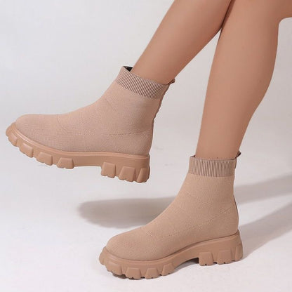 Klassische Orthopädische Stiefel mit zeitlosem Stil