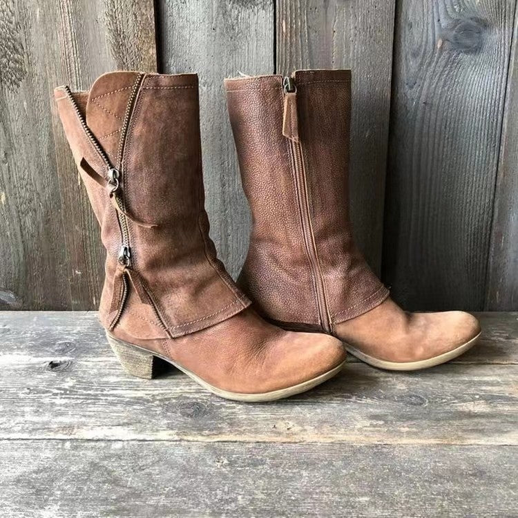 Schicke Orthopädische Stiefel mit einzigartigem Design