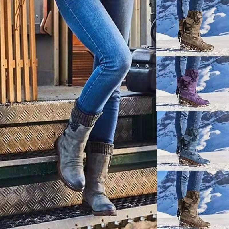 Anmutige Orthopädische Stiefel für modernen Look