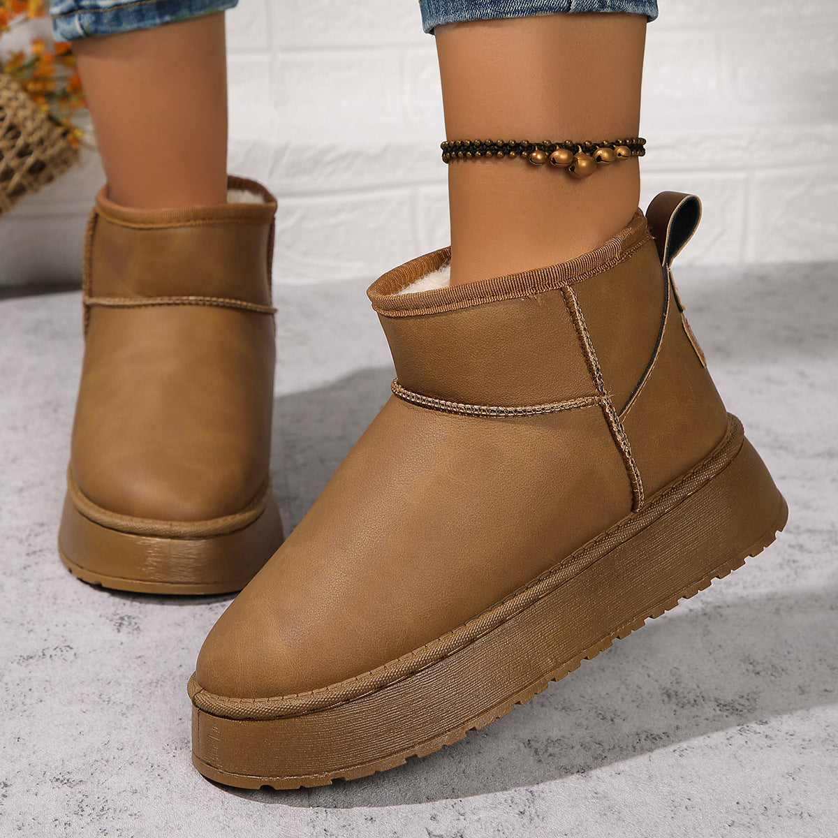 Anmutige Orthopädische Stiefel für modernen Look