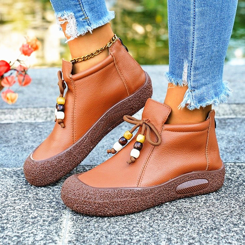 Anmutige Orthopädische Stiefel für modernen Look